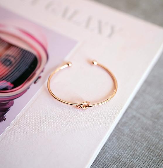 Náramek Love Knot Infinity | Zlato